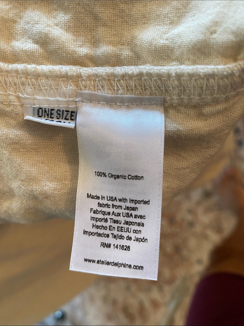 Open-Front Cream Draped Jacket - Picture 5 of 5